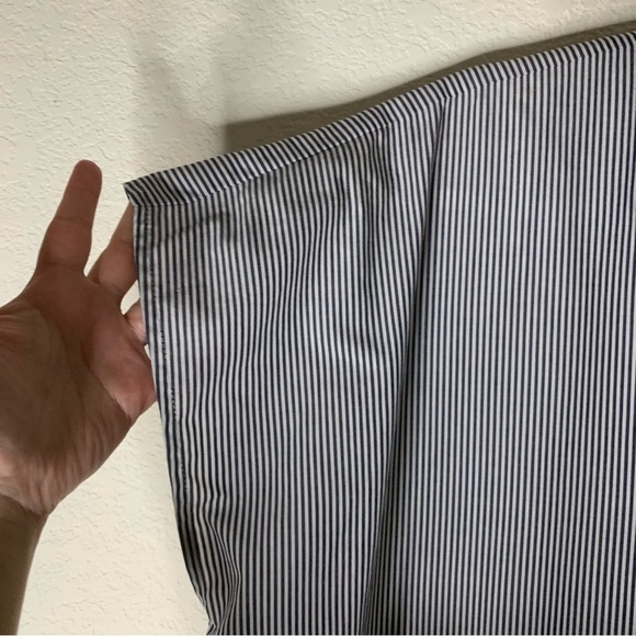 SBJ Austin Womens 100% cotton stripe button front midi dress OS - Picture 5 of 10